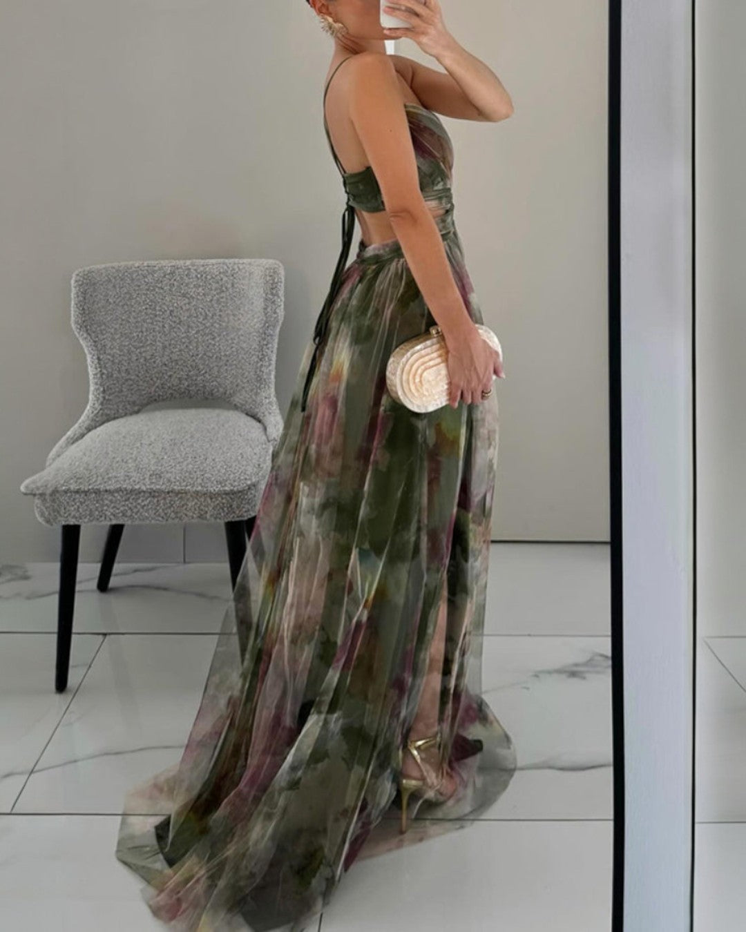 Giselle | Encantador Vestido con Estampado Floral