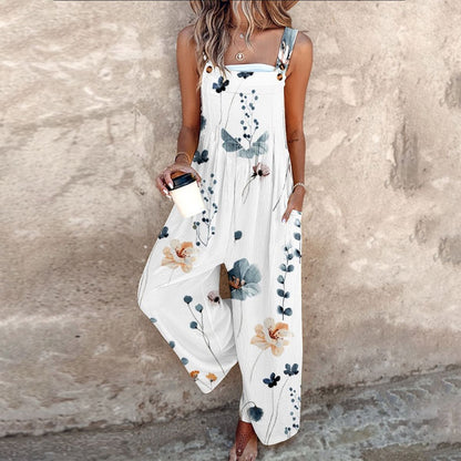 Cómodo mono estampado
