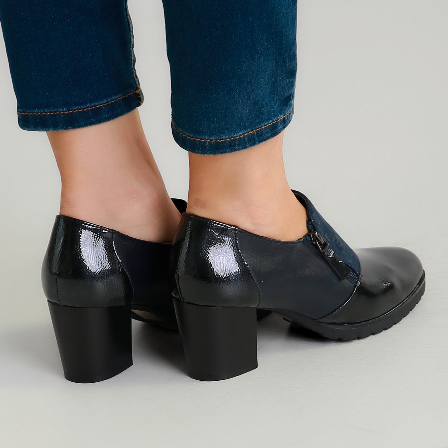 Allegra - Mocasín Comfort con Tacón