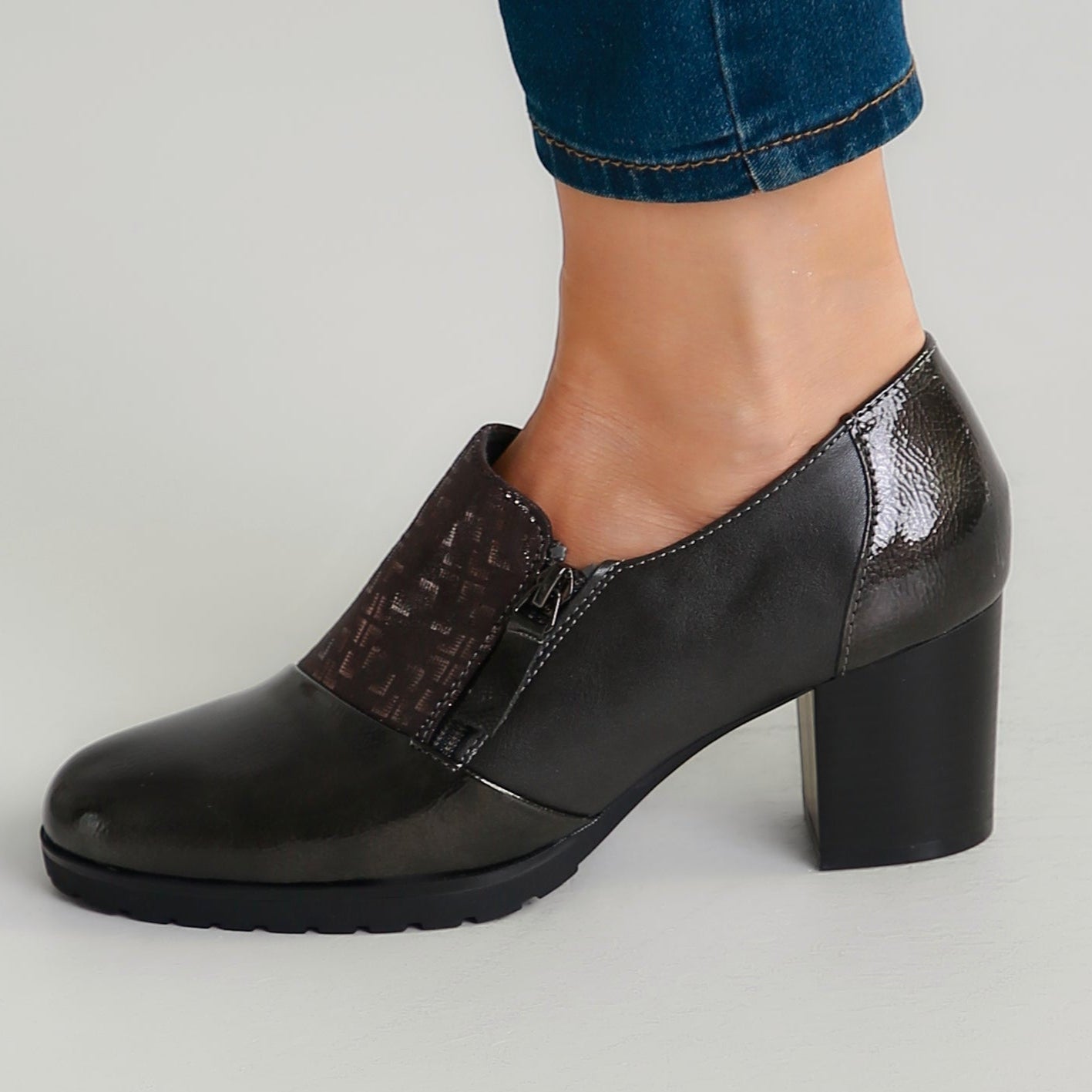 Allegra - Mocasín Comfort con Tacón