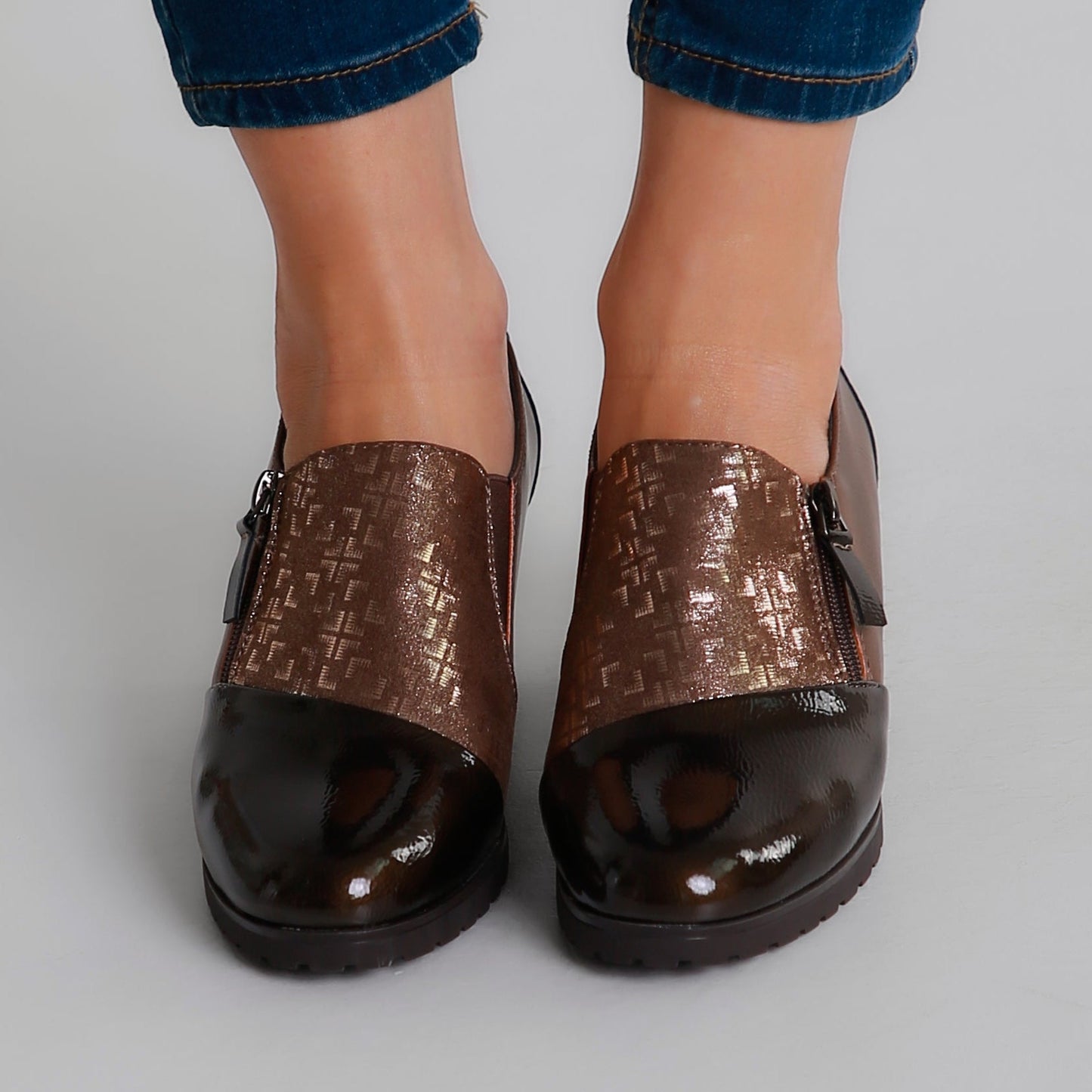 Allegra - Mocasín Comfort con Tacón
