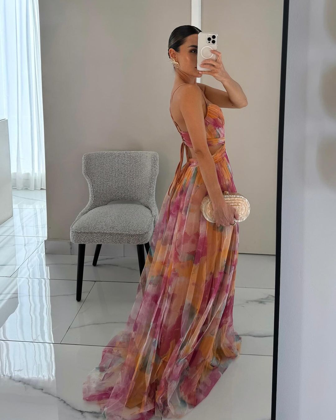 Giselle | Encantador Vestido con Estampado Floral