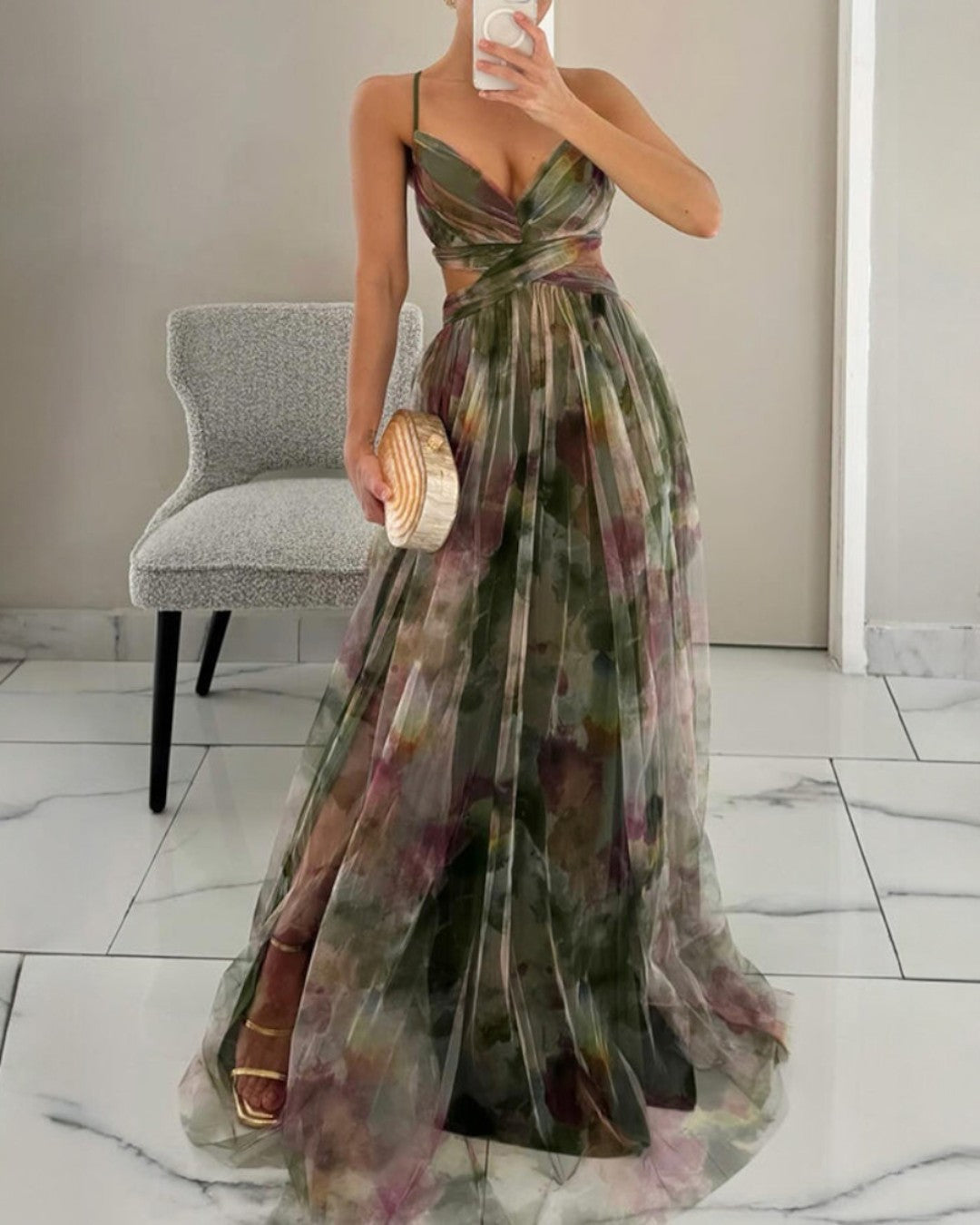 Giselle | Encantador Vestido con Estampado Floral