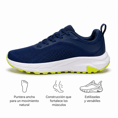 Ortoflex EasyFit™ - Zapatos Ergonómicos de Horma Ancha para Movimiento Natural