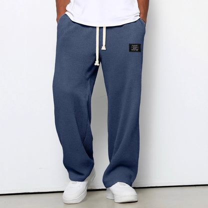 Lorenzo | Pantalones Anchos con Tejido de Panal
