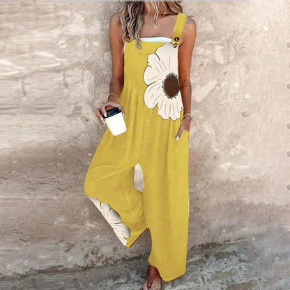 Cómodo mono estampado
