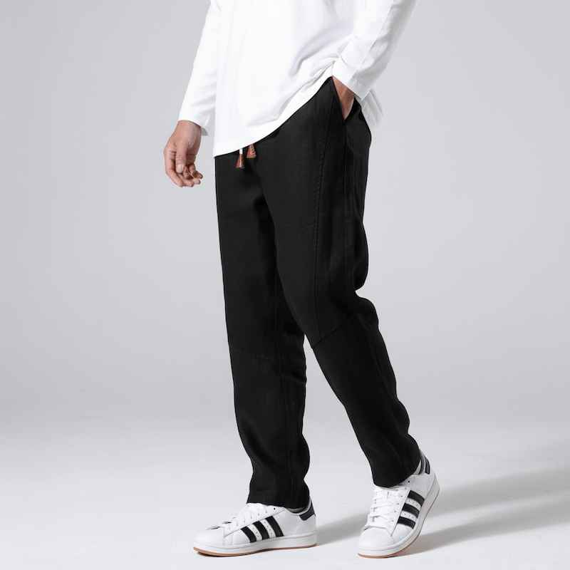 Tsuki - Pantalón de comodidad japonés en lino