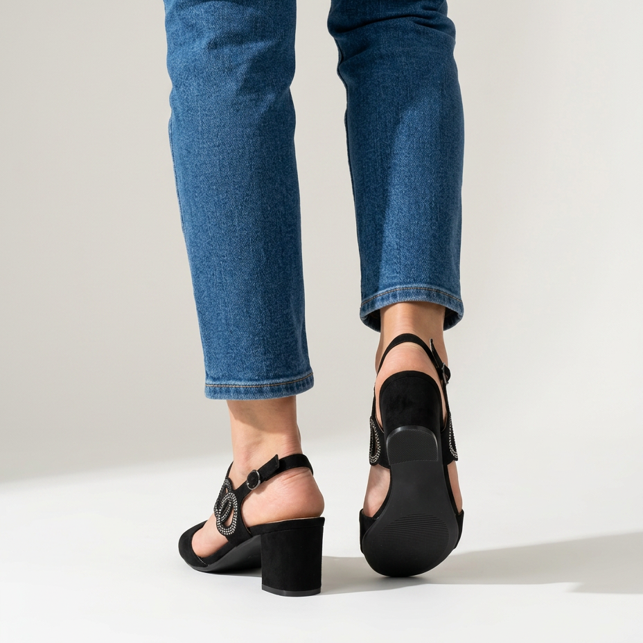 Gea | Sandalia cómoda de tacón para mujer