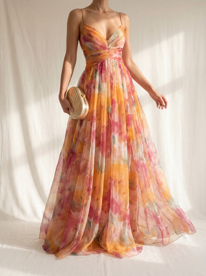 Giselle | Encantador Vestido con Estampado Floral