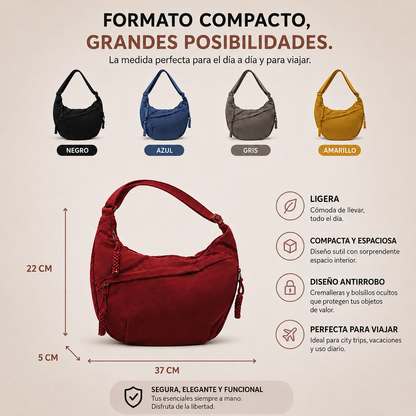 Elena | Bolso de Hombro Beige