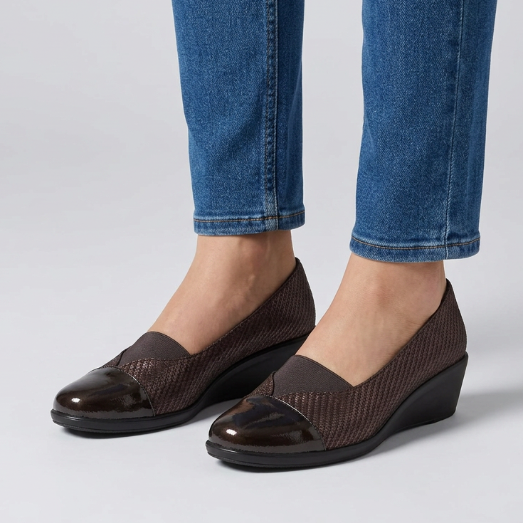 Ilenia - Mocasín elástico mujer