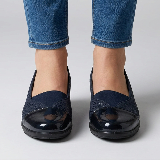 Ilenia - Mocasín elástico mujer