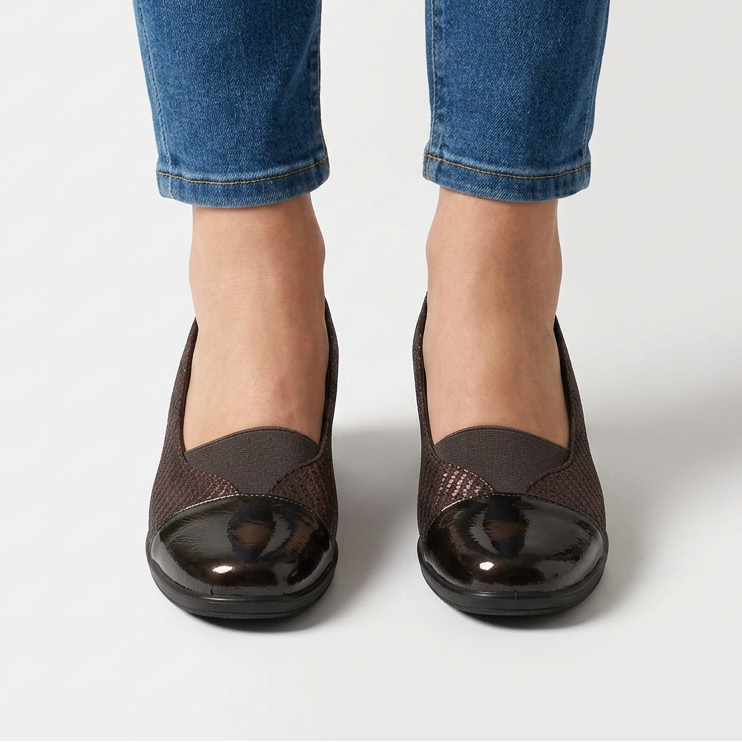 Ilenia - Mocasín elástico mujer