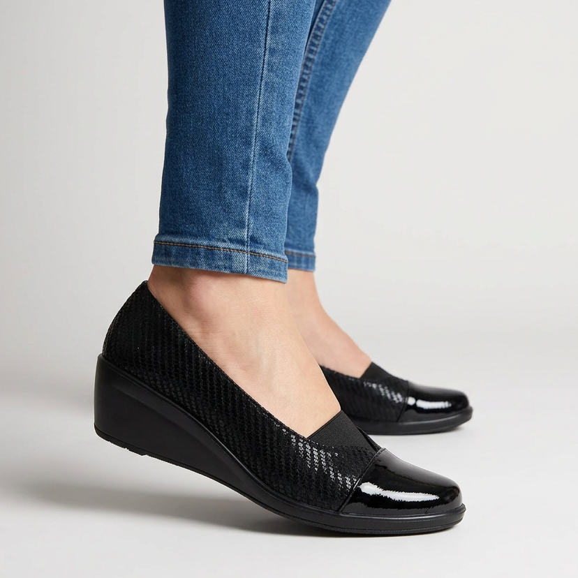 Ilenia - Mocasín elástico mujer