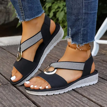 Zéphira | Sandalias de Soporte Ajustable