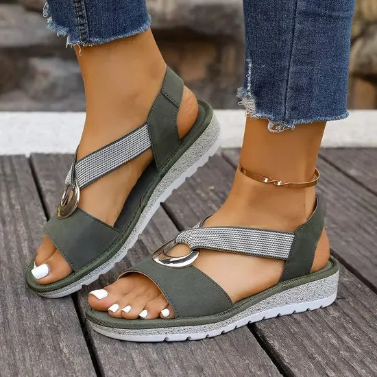 Zéphira | Sandalias de Soporte Ajustable